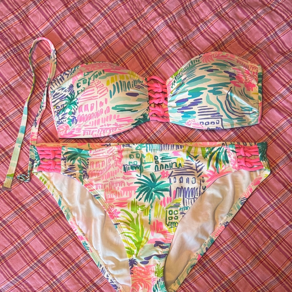 Lilly Pulitzer Tropical Print Bikini